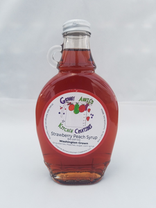 Strawberry Peach Syrup