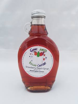 Strawberry Peach Syrup